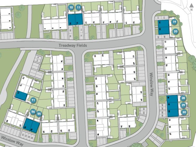 Site plan - artist's impression subject to change